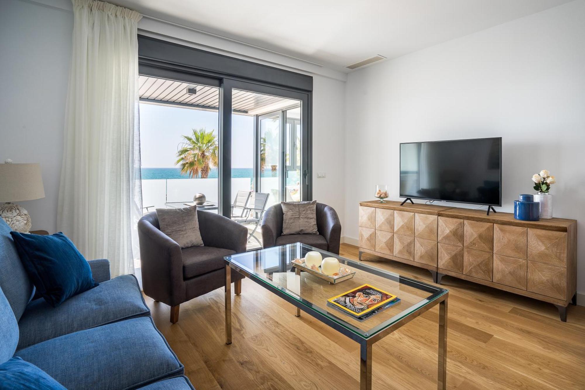 Gran Vivienda De Lujo Frente Al Mar Daire Málaga Dış mekan fotoğraf