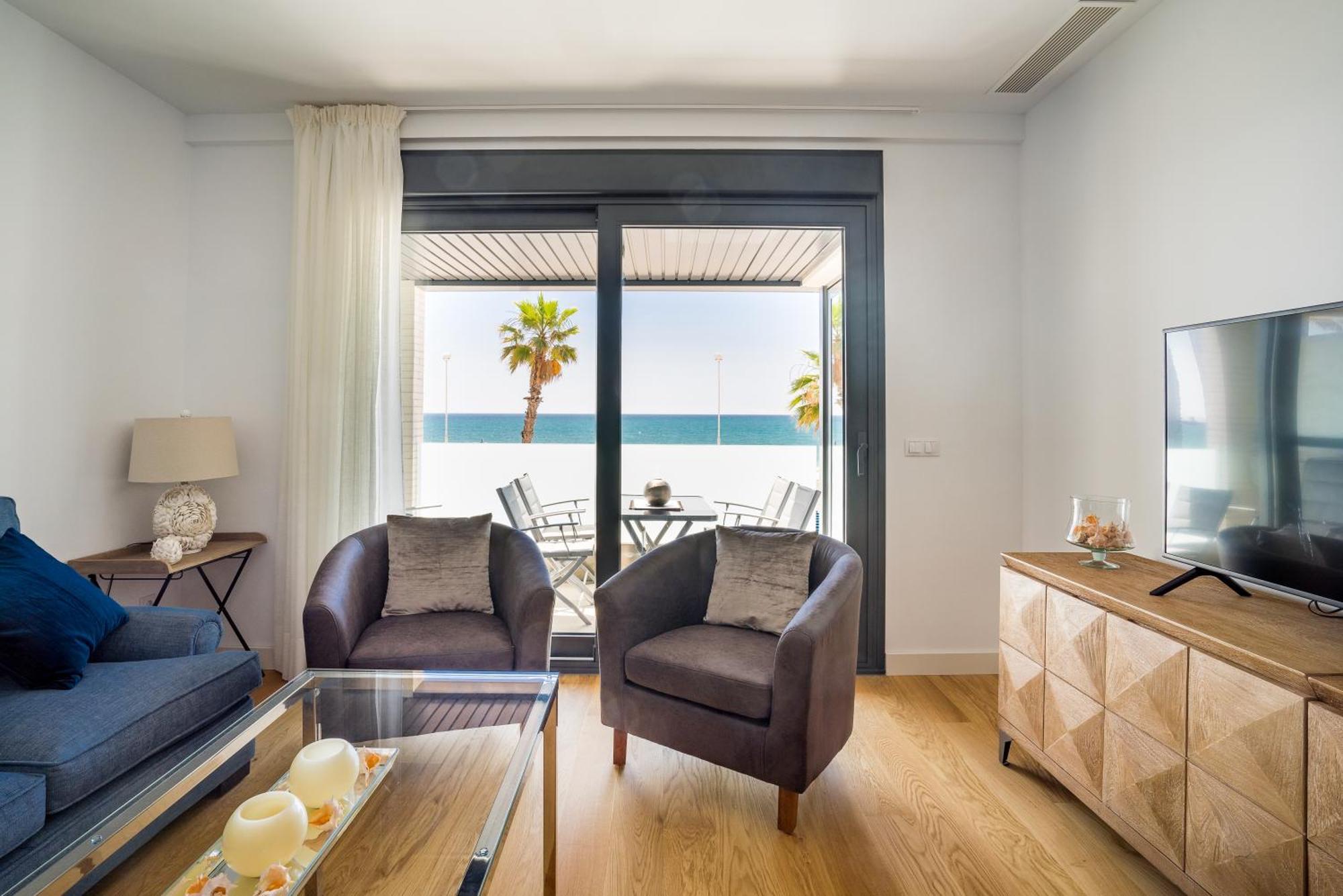Gran Vivienda De Lujo Frente Al Mar Daire Málaga Dış mekan fotoğraf