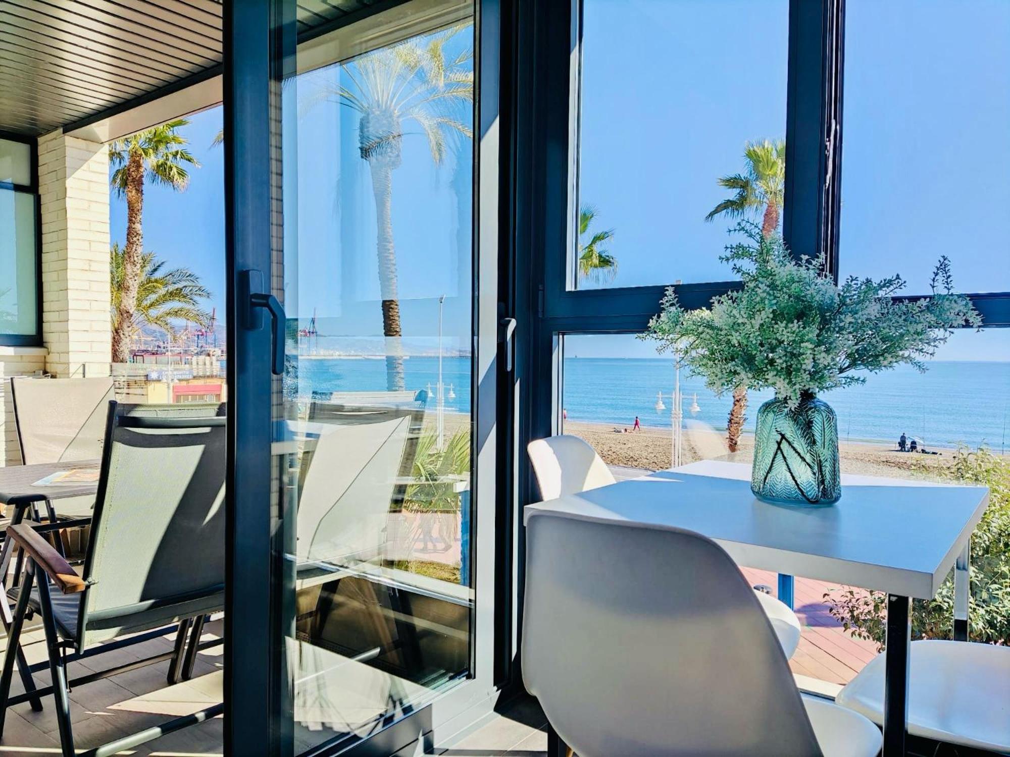 Gran Vivienda De Lujo Frente Al Mar Daire Málaga Dış mekan fotoğraf