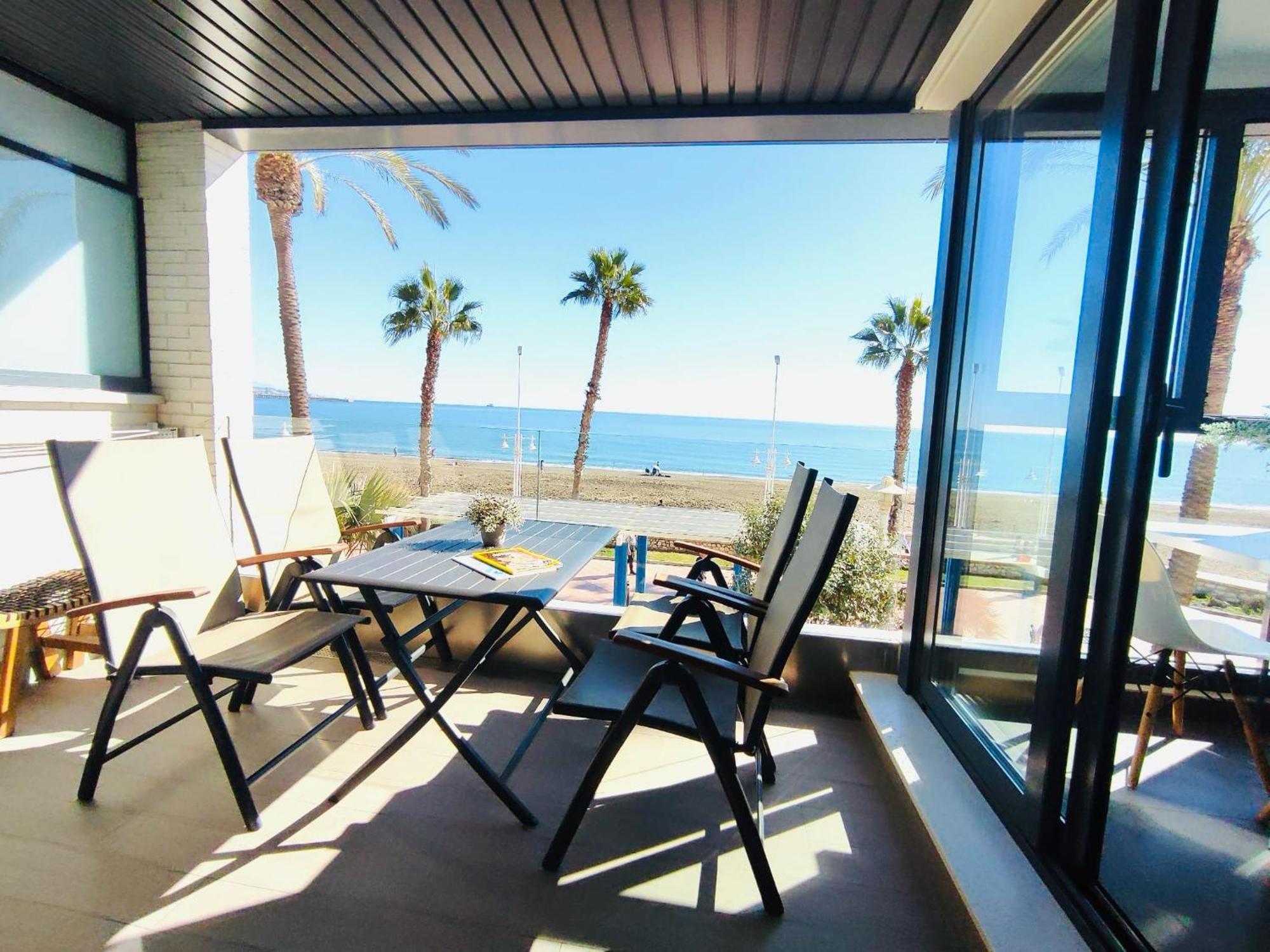 Gran Vivienda De Lujo Frente Al Mar Daire Málaga Dış mekan fotoğraf